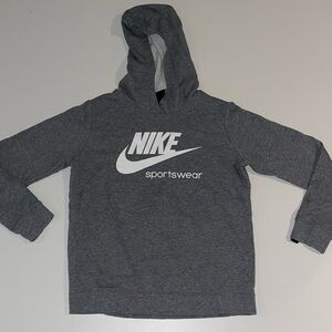 Nike Kids Dark Gray Sportswear Hoodie